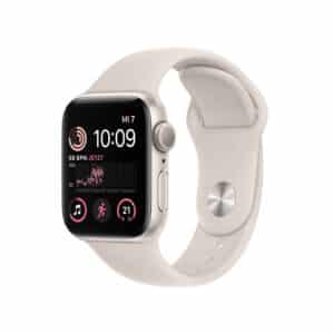 Apple Watch SE Aluminium 40mm Polarstern (Sportarmband polarstern) - 2022