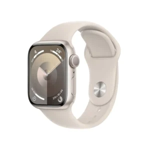 AppleWatch S9 Aluminium 41mm Polarstern (Sportarmband polarstern) S/M