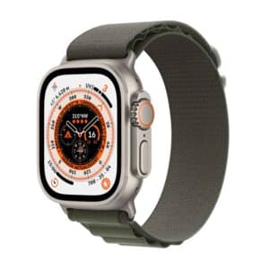 Apple Watch Ultra Titanium Cellular 49mm (Alpine Loop grün) Large