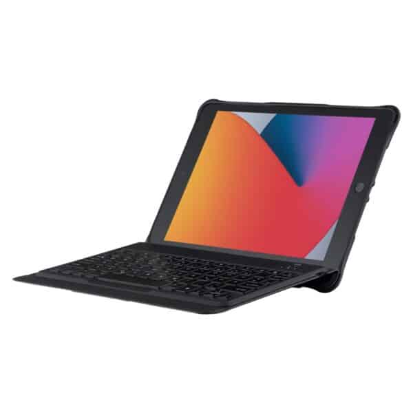 SHOCKGUARD Keyboard Folio iPad 10.2 schwarz EDU