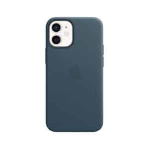 Apple iPhone 12 Mini Leder Case mit MagSafe - Baltischblau