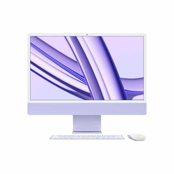 iMac 24'' - M3 8-Core CPU - 10-Core GPU - Violett - 8GB - 1TBSSD - Maus - TID